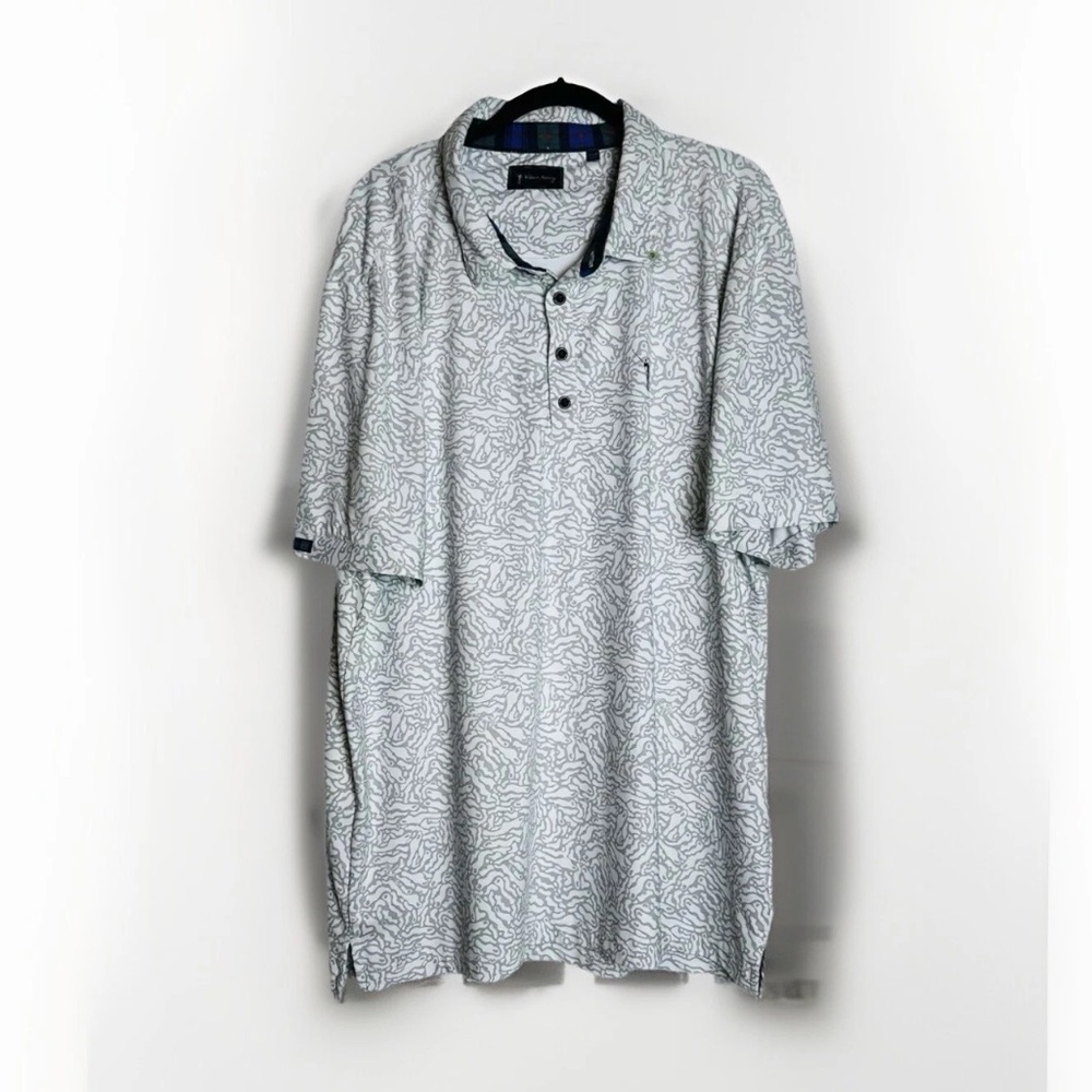 William Murray Golf Polo Shirt Performance Stretch Preppy Sportswear Size XL